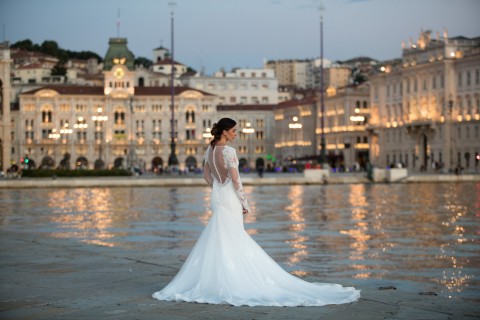 Sposa - Piazza Unità Trieste - Acconciatura Modo Parrucchieri 